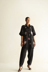 Shalwar for Inflorescence - Black - SairaHabib