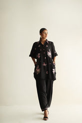Shalwar for Inflorescence - Black - SairaHabib