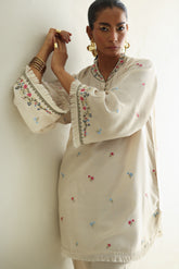 Floral Whisper - Ivory - SairaHabib