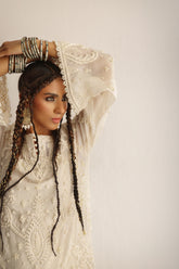 Ivory Pearls And Crystals - SairaHabib