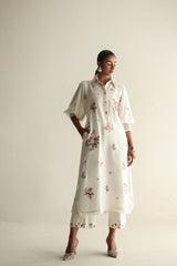Pants for Inflorescence - Off-white - SairaHabib