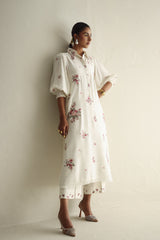 Pants for Inflorescence - Off-white - SairaHabib