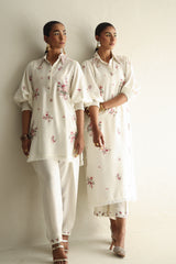 Inflorescence - Off-white Short - SairaHabib