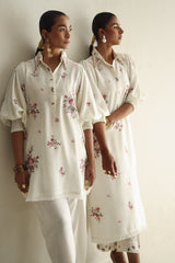 Inflorescence - Off-white Short - SairaHabib
