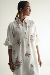 Inflorescence - Off-white Short - SairaHabib