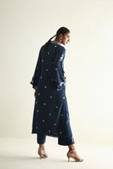 Pants for Blue Roses - Navy - SairaHabib