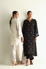 Floral Whisper - Black - SairaHabib