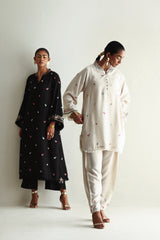 Floral Whisper - Black - SairaHabib