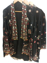 Black Velvet Deer Jacket