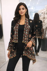 Black Velvet Deer Jacket